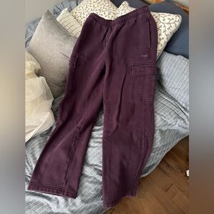 TNA Women's Burgundy Cargo Pants